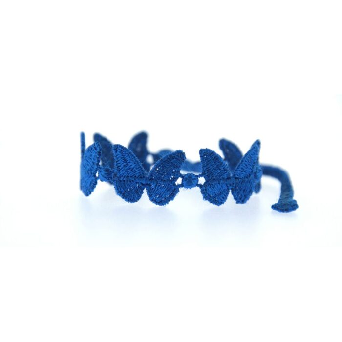 Bracelet motif Papillon couleur bleu roi - Missiu