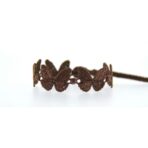 Bracelet motif Papillon couleur chocolat - Missiu