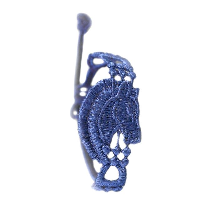 Bracelet motif Cheval couleur bleu marine - Missiu
