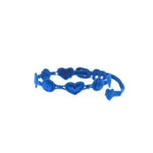 Bracelet motif Coeur couleur bleu roi - Missiu