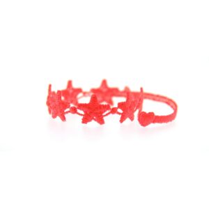 Bracelet motif Etoile couleur rose fluo - Missiu