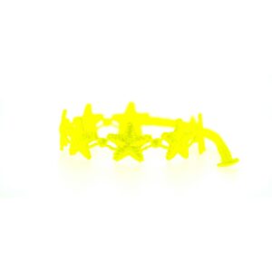 Bracelet motif Etoile couleur jaune fluo - Missiu