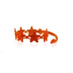 Bracelet motif Etoile couleur mandarine - Missiu