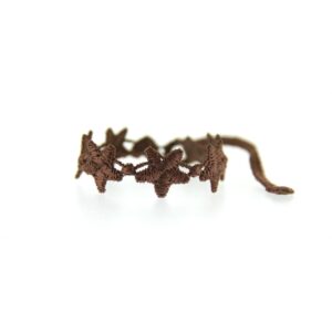 Bracelet motif Etoile couleur chocolat - Missiu