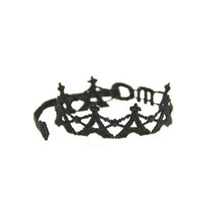 Bracelet motif Tour Eiffel noir - Missiu