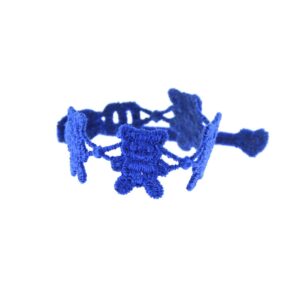 Bracelet motif Ourson Enfant couleur bleu roi - Missiu