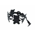 Bracelet motif Ourson Enfant couleur noir - Missiu