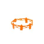 Bracelet motif Corcovado couleur orange fluo - Missiu
