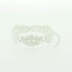 Bracelet motif Couronne couleur blanc cassé - Missiu