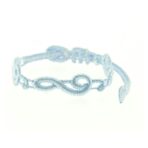 Bracelet motif Musique couleur bleu ciel - Missiu