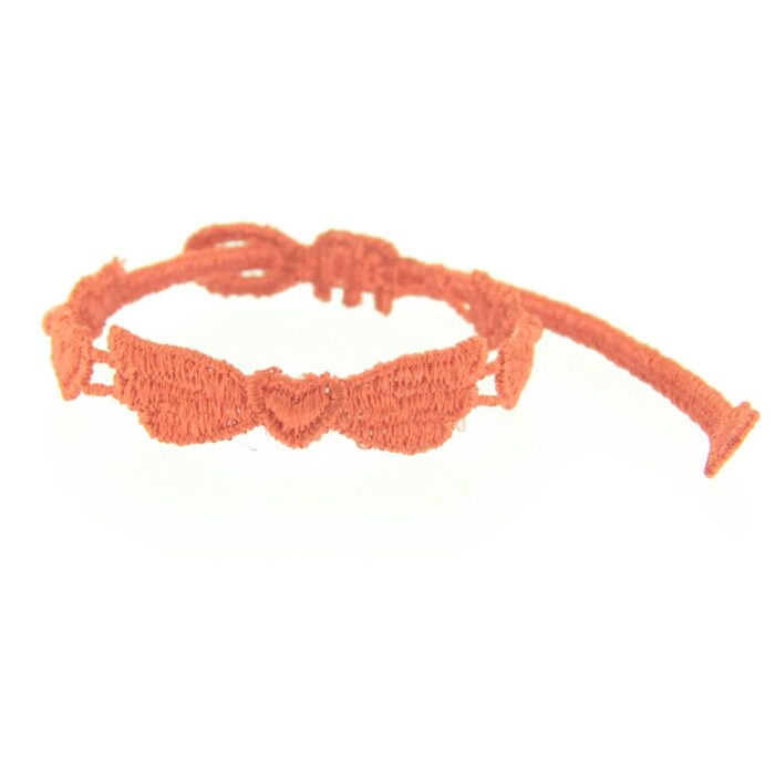 Bracelet motif Ailes couleur rose saumon - Missiu