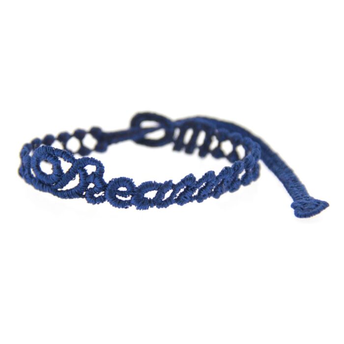 Bracelet motif Dream couleur bleu marine - Missiu