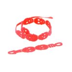 Bracelet montre Tête de mort couleur rose fluo - Missiu