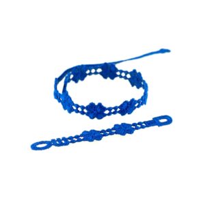 Bracelet montre Trèfle couleur bleu roi - Missiu