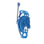 Bracelet motif Cheval couleur bleu roi - Missiu