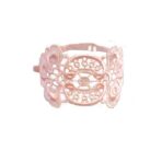 Bracelet manchette Mistinguette couleur rose - Missiu