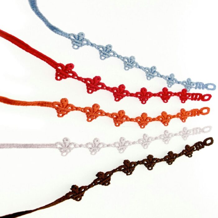 Bracelets motif Fleur de Lys en plusieurs couleurs - Missiu