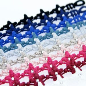 Bracelets Star avec Swarovski Elements dans de nombreux coloris - Missiu