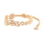 Bracelet motif Hope Trèfle - Missiu