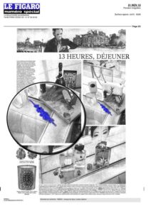 Présentation de Missiu et d'un de ses nombreux bracelets dans Le Figaro
