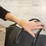 Bracelet manchette Nathalie pour un poignet élégant - Missiu