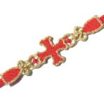 Portez un peu d'histoire à votre poignet avec le Bracelet HiSTORY Croix des Templiers - Missiu