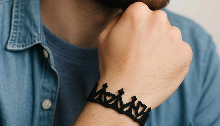 Bracelet pour homme à Noël : Des idées originales pour un cadeau inoubliable Bracelet personnalisé pour homme
