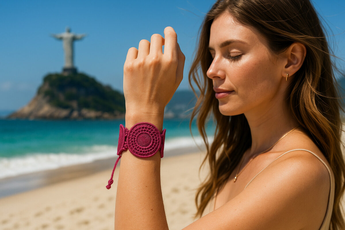 Bracelet brésilien en tissu