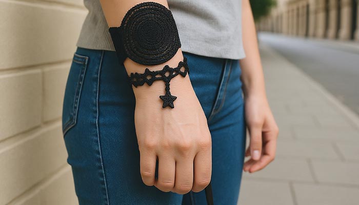Que cachent ces bracelets aux motifs spirales et étoiles ? Bracelet spirales et étoiles