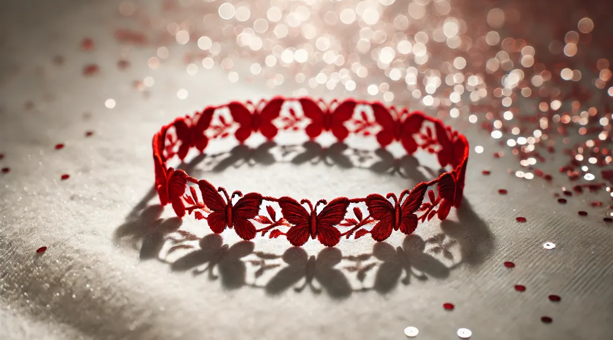 Gen Z adore le bracelet tissu personnalisable bracelet tissu personnalisable motif papillon