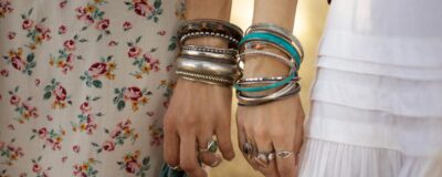 Bracelet anneau superposé