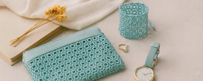 Bracelet satin et accessoire de mode