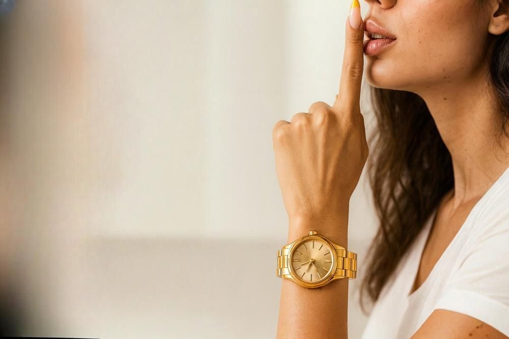 Pourquoi la montre en tissu séduit face à la montre femme en or ? Montre femme en or