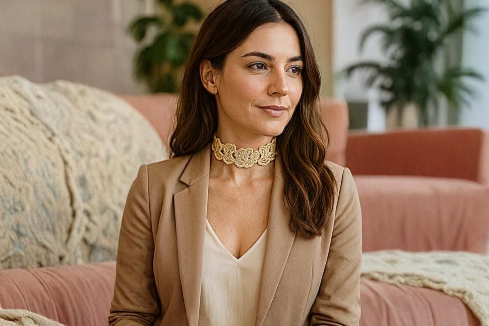 Ras de cou doré de Missiu