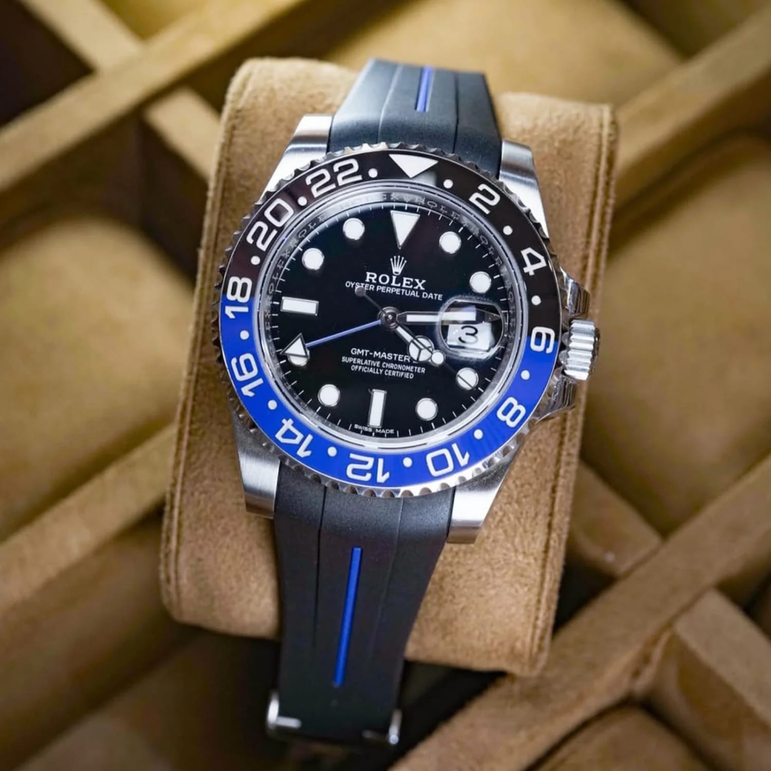 1768542247 671 Examen des bracelets en caoutchouc Helvetus reinventez votre Rolex Cartier