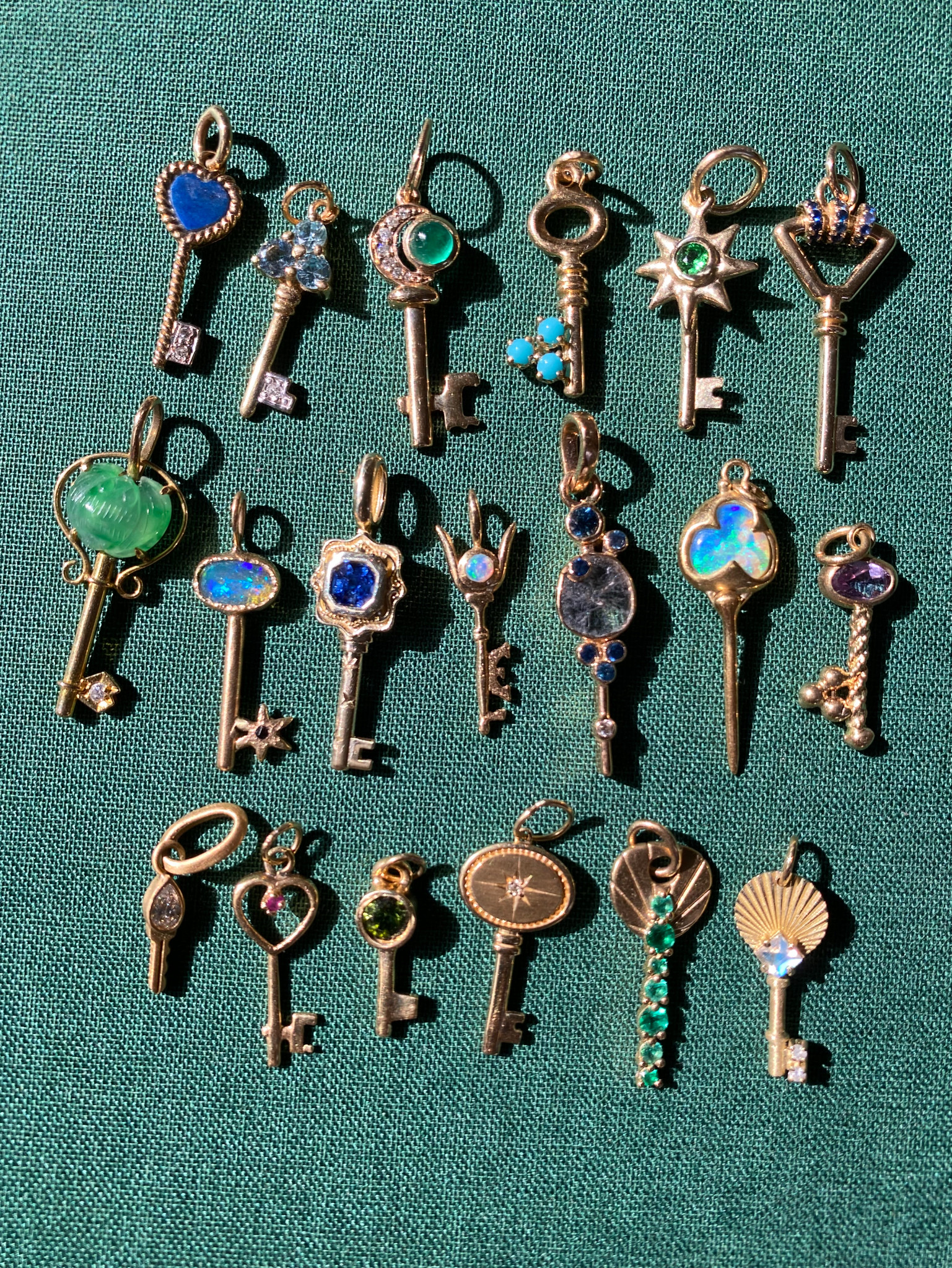 key charms