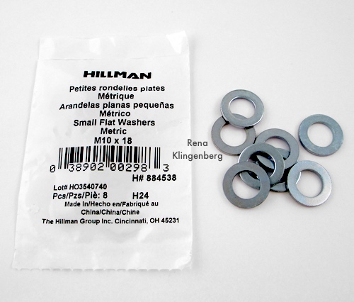 Tutoriel sur les rondelles pour le bracelet Patina Hardware par Rena Klingenberg