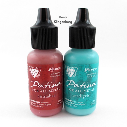 Tutoriel sur les couleurs de patine pour le bracelet Patina Hardware par Rena Klingenberg