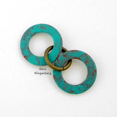 Tutoriel sur l'assemblage du bracelet Patina Hardware par Rena Klingenberg