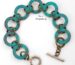 Patina Hardware Bracelet Tutorial by Rena Klingenberg