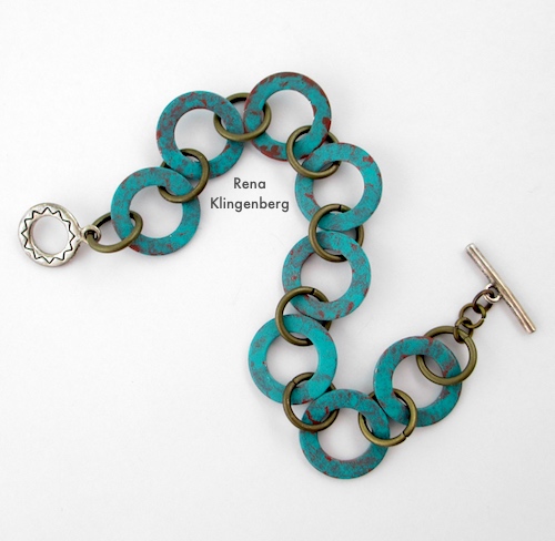 Tutoriel sur les bracelets Patina Hardware par Rena Klingenberg
