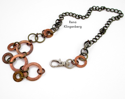 Tutoriel sur les colliers de quincaillerie robuste par Rena Klingenberg