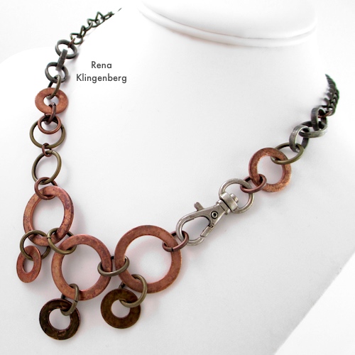 Tutoriel sur les colliers de quincaillerie robuste par Rena Klingenberg