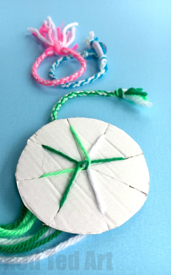 Fil Friendshop bracelet bricolage métier à tisser