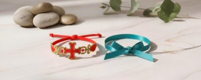 Bracelet en ruban personnalisé ou bracelet en dentelle satiné