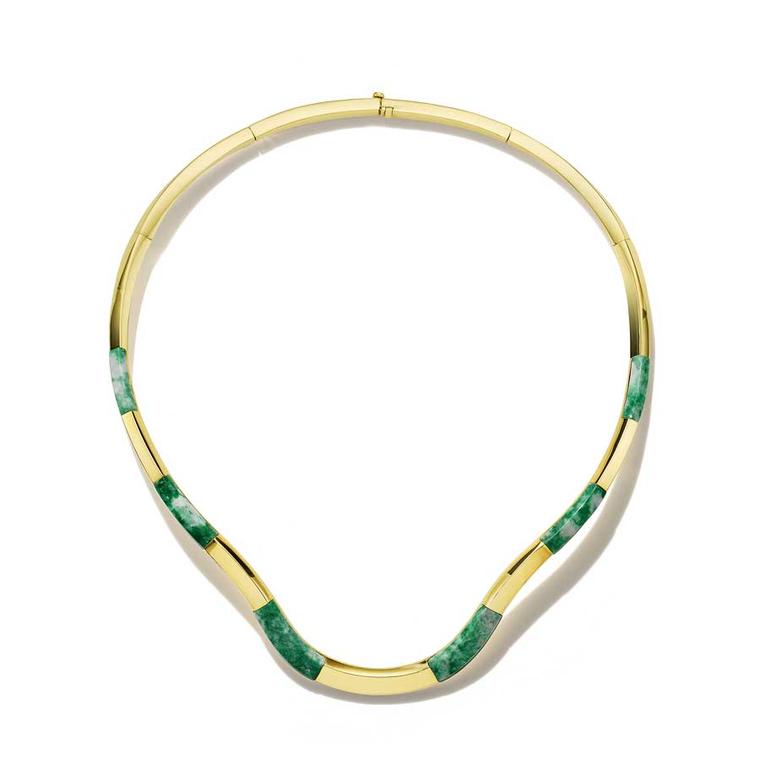 Collier DYNE Verdant Reverie fond blanc