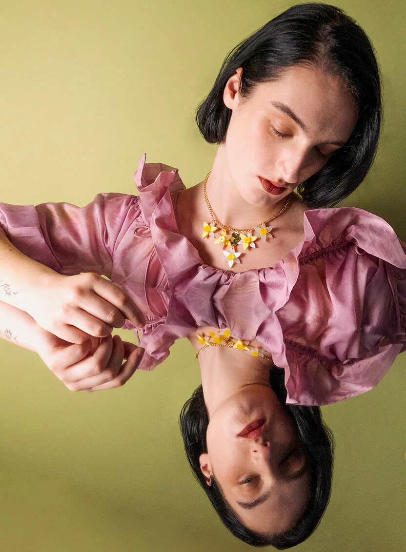 Modèle de collier Narcisse