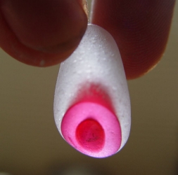 Pièce de pontil en verre de mer Seaham