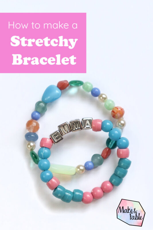 How to make a stretchy bracelet