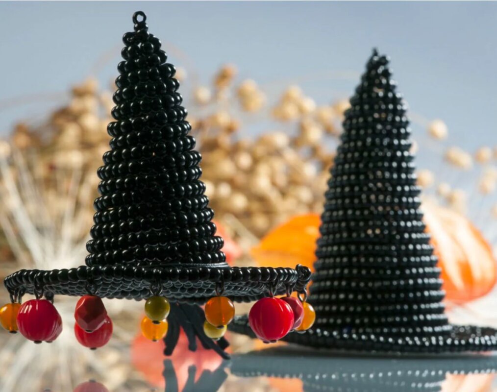 Décoration de chapeau de sorcière — Version 8/0 (Preciosa Ornela) – Perles de naufrage